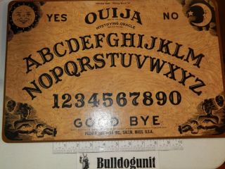Vintage 1972 Ouija Replacement Wood Game Board Only Parker Brothers