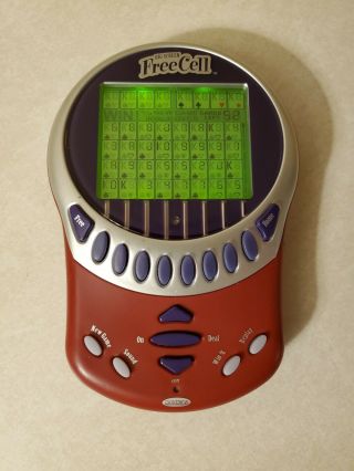 Radica Big Screen Cell Solitaire Handheld Electronic Game 2003