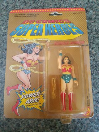 Dc Comics Heroes Power Arm Wonder Woman Toy Biz 1989 Action Figure