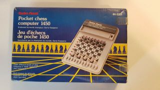 Pocket Chess Computer - 1450 - Radio Shack,  Vintage B1