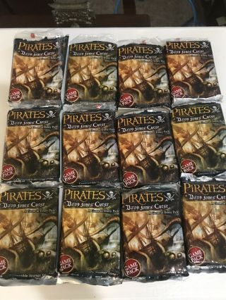 Pirates Of Davy Jones Curse Wizkids 12 Open Packs