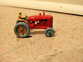 Matchbox No 4 Massey Harris Tractor 1950,  Made In England By Lesney