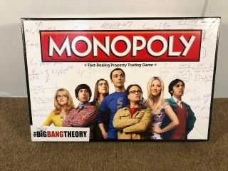 Monopoly Big Bang Theory Edition By Usaopoly 2014 Complete