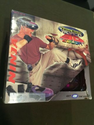 Virtual Reality World 3d Color Ninja Game System 2000 Manley Toy Quest