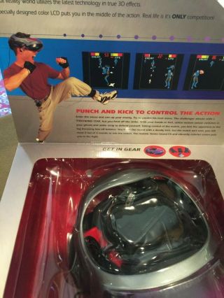 Virtual Reality World 3D Color Ninja Game System 2000 Manley Toy Quest 5