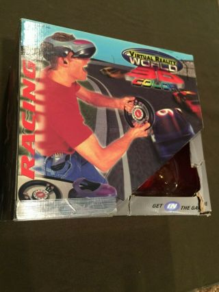 Virtual Reality World 3d Color Racing Game System 2000 Manley Toy Quest