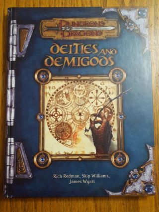 Dungeons & Dragons: Deities And Demigods 3rd Edition 3.  0
