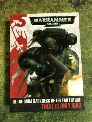 Warhammer 40k - 7th Edition Rulebook Set - Slip Case Hardcover Codex / Books Hc
