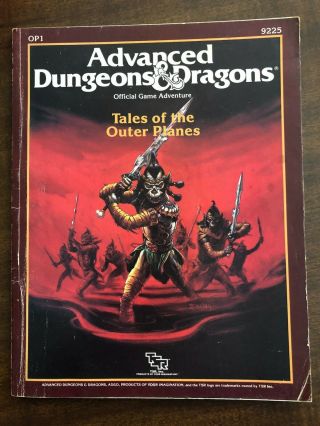 Tales Of The Outer Planes: Ad&d 1st Edition Planescape Precursor