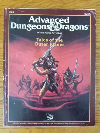 Tales Of The Outer Planes: Ad&d 1st Edition Planescape Precursor
