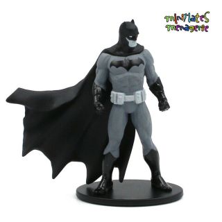 Batman Black And White 3.  75 " Pvc Mini Figure Series 1 Jason Fabok Sculpt