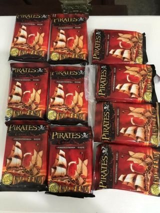 Pirates Of The Mysterious Islands Wizkids 10 Open Packs