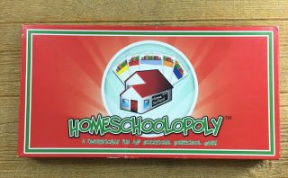 Homeschoolopoly Fun Board Game For Homeschoolers Educational