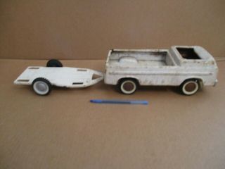 Nylint Pickup Truck And Trailer Or Restoration