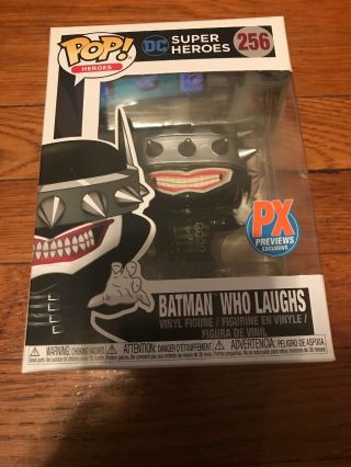 Pop Dc Heroes: The Batman Who Laughs Vinyl Figure Px Previews Exclusive