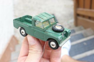 Vintage Corgi Toys 438 Land Rover 109 - 100 Parts Green S3