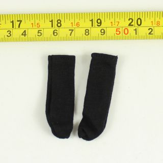 Te05 - 04 1/6th Scale Action Figure - Black Socks