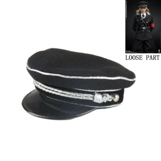 Verycool Vcf - 2036 1/6 Scale Female Officer 12 " Action Figure Black Peaked Cap
