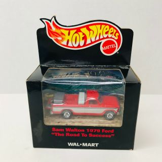 Hot Wheels Sam Walton 1979 Ford The Road To Success Die Cast Car Mattel 23330