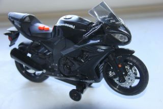 Road Rippers Kawasaki Ninja Zx - 10r Toy Motorcycle With Lights And Sounds