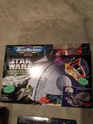 Star Wars Micro Machines Space The Death Star A Hope 1994 Complete Nib Rare