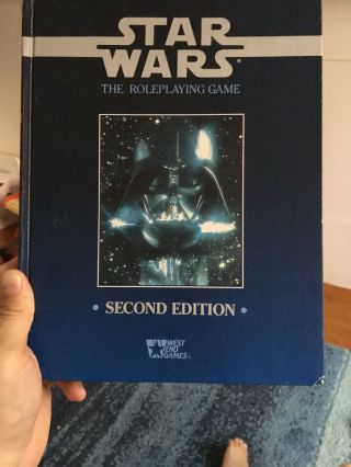 Star Wars Roleplaying Game Second Edition Core Rulebook - West End Games 1992