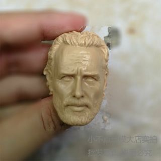 Blank 1/6 Scale Head Sculpt The Walking Dead Rick Grimes （version 2）
