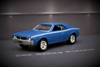 1969 69 Amc Javelin 390 V8 Muscle Car 1/64 Scale Collectible / Diorama Model