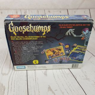 Goosebumps Shrieks and Spiders Board Game 1995 2