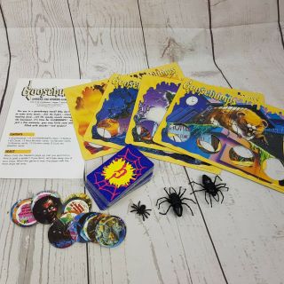 Goosebumps Shrieks and Spiders Board Game 1995 3