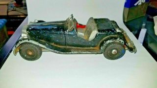 Vintage - Metal Diecast - Hubley Kiddie Toy Roadster No.  485