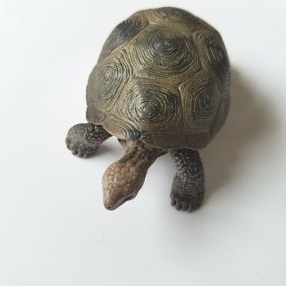 Schleich 14601 - Wildlife Giant tortoise Static Animal Models Plastic Toys 8 5cm 3