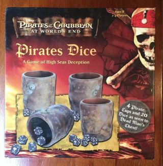 Pirates Of The Caribbean At World’s End Liars Dice Game Complete