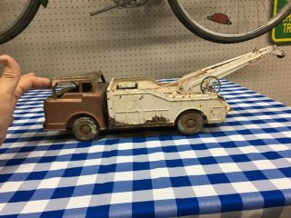 Vintage Nylint Tow Truck For Restoration Or Parts
