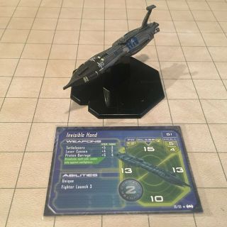 Star Wars Starship Battles - Invisible Hand With Card 36/60