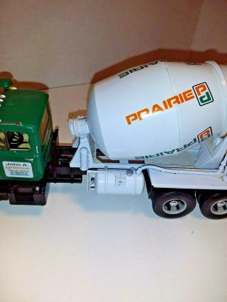 MACK,  CEMENT MIXER 1997 FROM FIRST GEAR DIE CAST 1/34 SCALE - PRIME 4