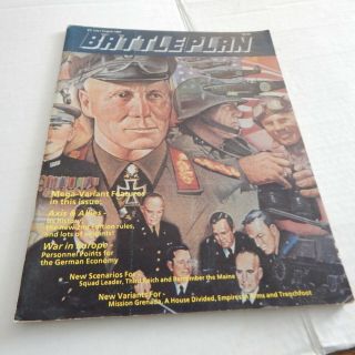 3w Battleplan Mag 3 " Axis & Allies And War In Europe Mega - Variants " Mag Uncut