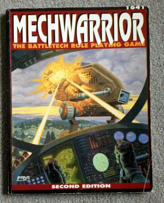 Mechwarrior Battletech Role Playing Game Fasa 1641