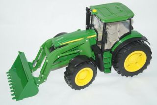 Ertl Big Farm John Deere Tractor W/ Loader Toy Model 6210r Scale1:16