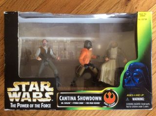 1997 Kenner Star Wars Power Of The Force Cantina Showdown Set