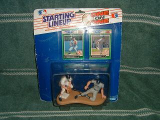 1989 Starting Line Up One On One Wade Boggs & Don Mattingly Nib