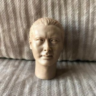 1/6 Custom God Of Gamblers Chow Yun Fat Head Sculpt Unpainted