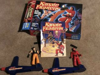 Karate Fighters Milton Bradley Handheld Dragon Kick Vs Red Ninja 90s