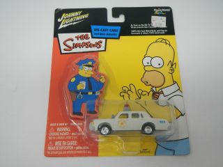 Johnny Lightning The Simpsons Police Car Real Riders