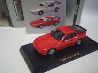 Porsche 944 S2 Red Kyosho 1:64 Die Cast Part.  2