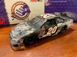 2002 Action Tony Stewart 20 Home Depot 1:24 Scale Grand Prix Clear Stock Car 