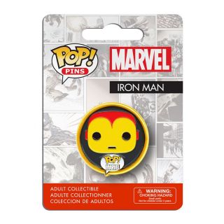 Marvel Pop Pins Iron Man Pin Funko Toys Collectibles