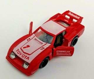 Tomica Die Cast Toyota Celica Turbo 1979 Red Tomy Toy Vehicle 65