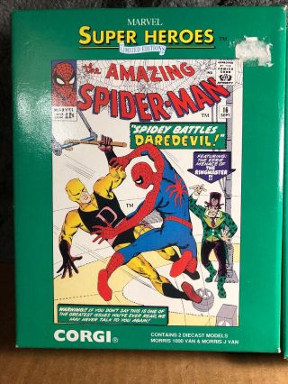 Corgi | 98972 | Marvel Spiderman | Limited Edition Gift Set | 1992 3
