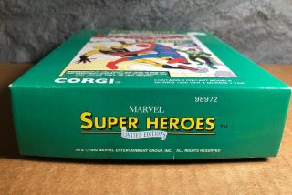 Corgi | 98972 | Marvel Spiderman | Limited Edition Gift Set | 1992 5